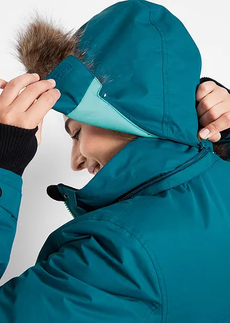 Waterdichte outdoorjas • blauwpetrol • bonprix online shop