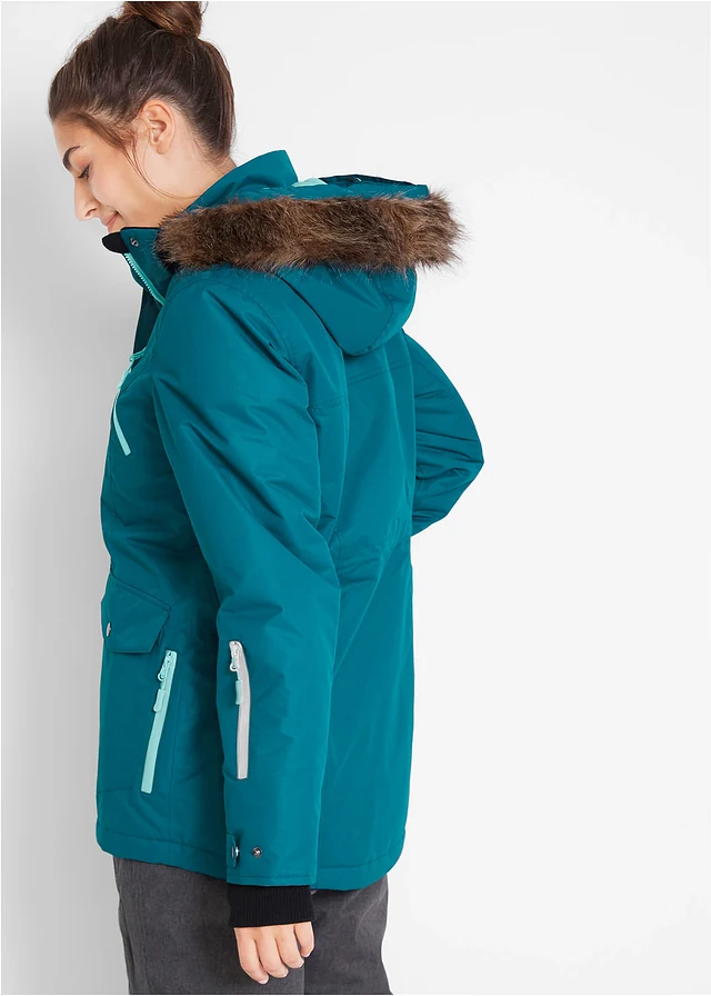 Waterdichte outdoorjas • blauwpetrol • product-page.page-title-suffix