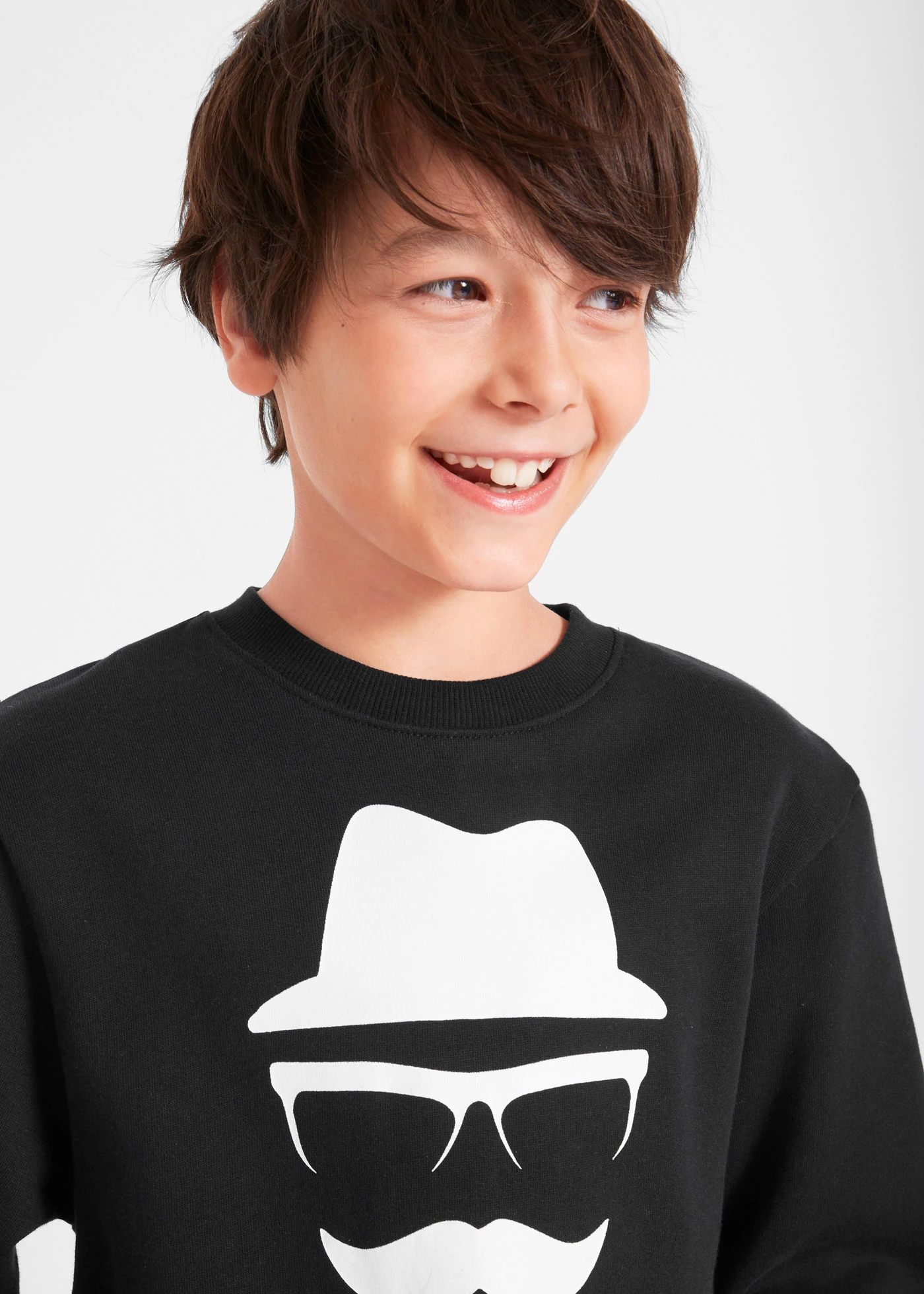 Mikina z čisté organické bavlny • černá • bonprix obchod