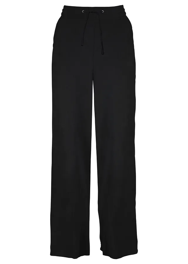 Pantaloni Palazzo din viscoză fluidă