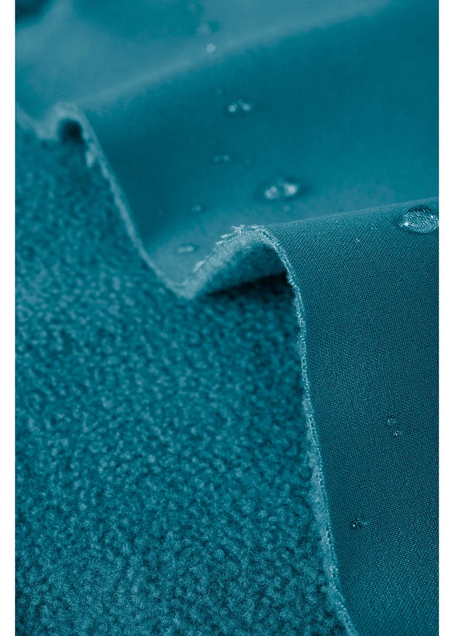 Manteau softshell déperlant • pétrole • product-page.page-title-suffix