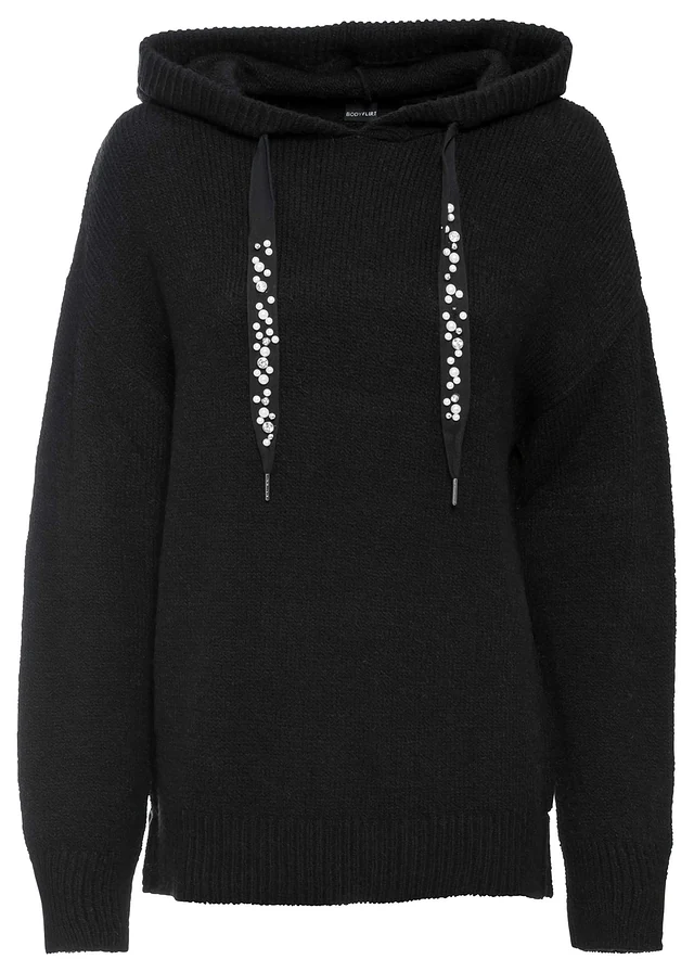 Gebreide hoodie