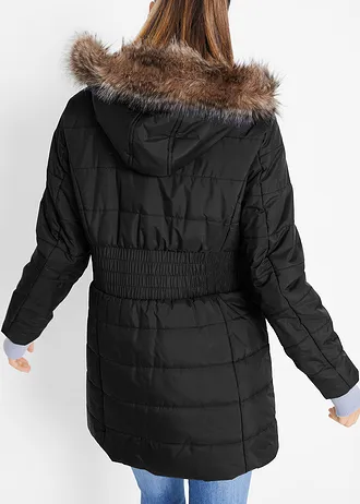 Parka longue style 2-en-1, matelassée et déperlante • noir • Boutique bonprix