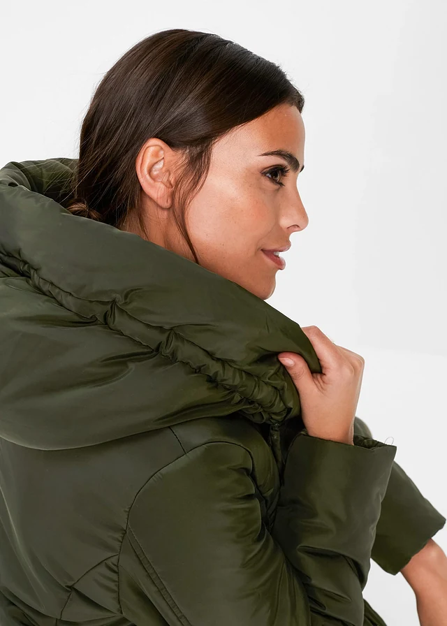 Manteau court matelassé • olive foncé • product-page.page-title-suffix