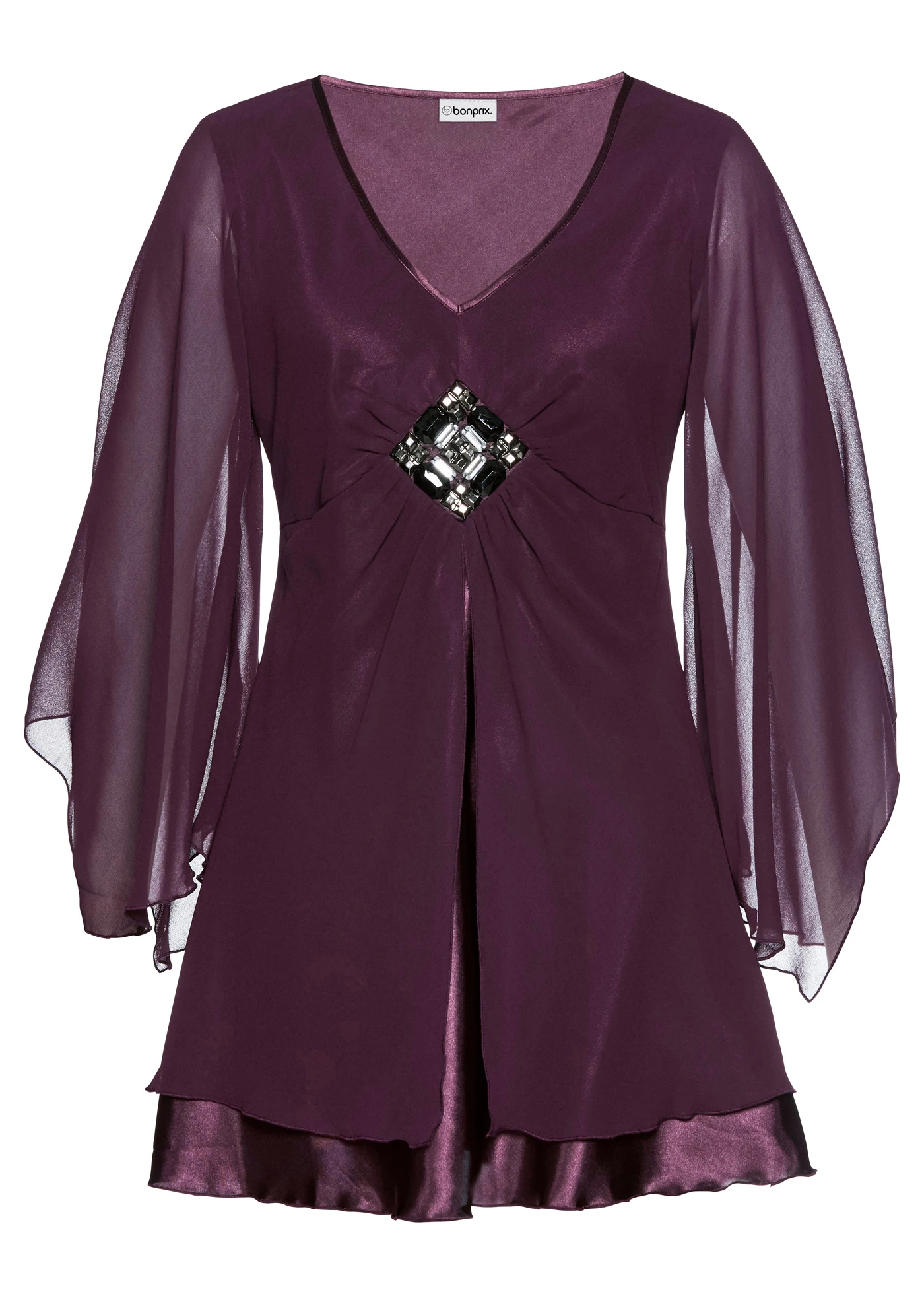 Tuniková halenka • černý bez • bonprix obchod