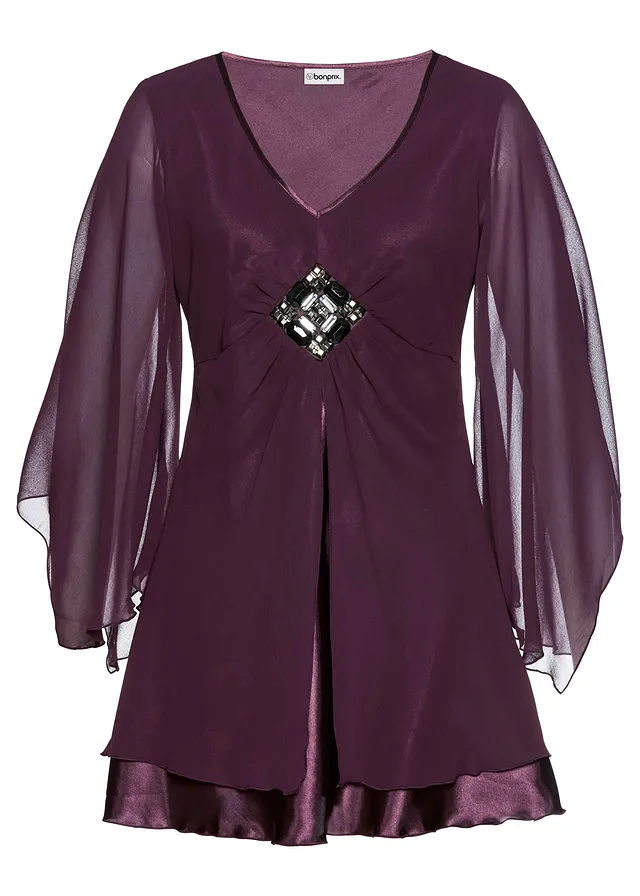 Tuniková halenka • černý bez • bonprix obchod