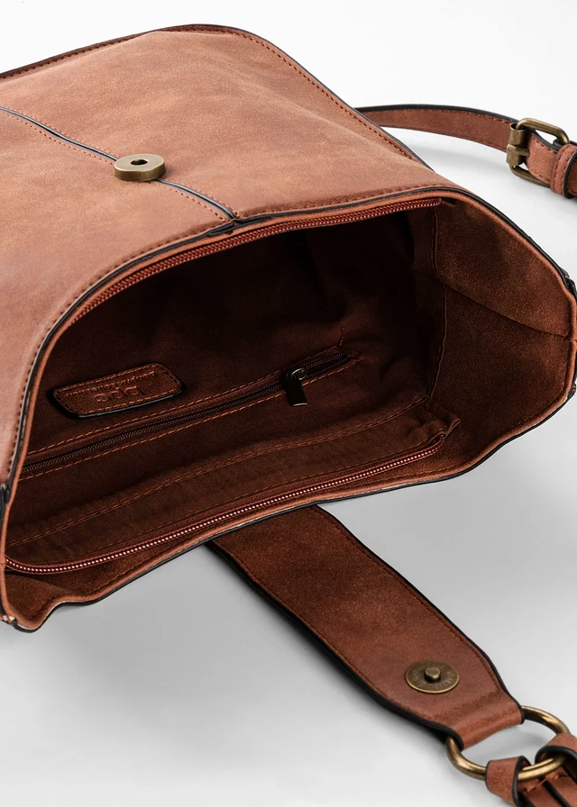 Sac à bandoulière et boucle décorative • cognac • product-page.page-title-suffix