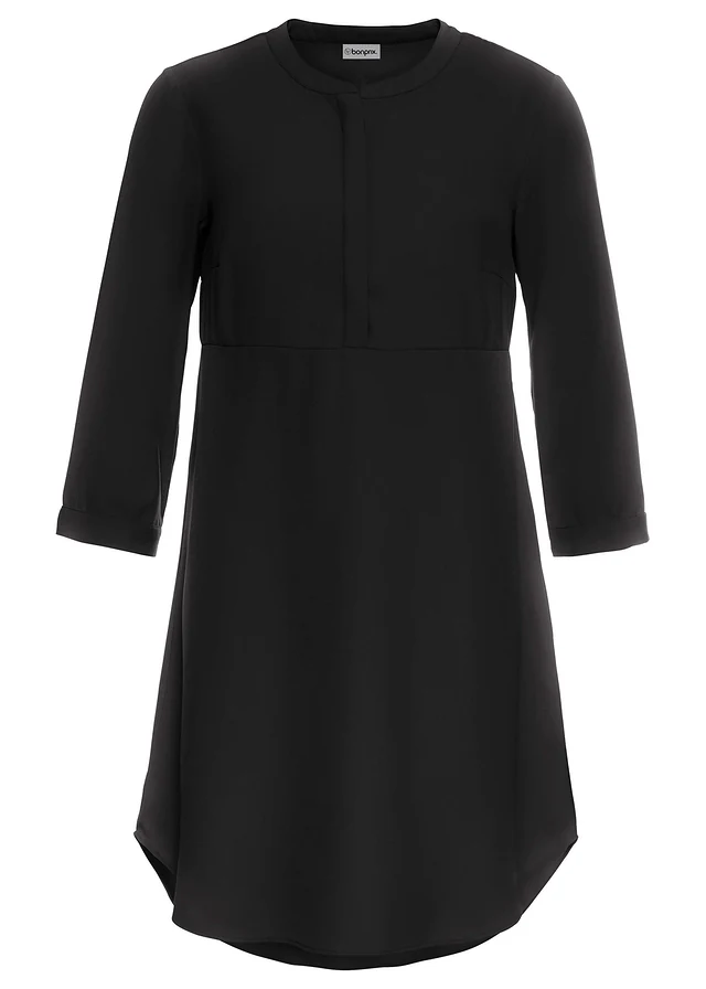 Robe-chemise à col boutonné