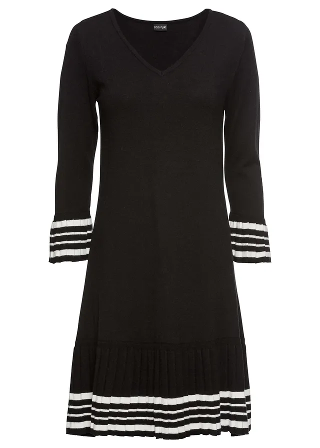 Rochie tricotată din viscoză fluidă