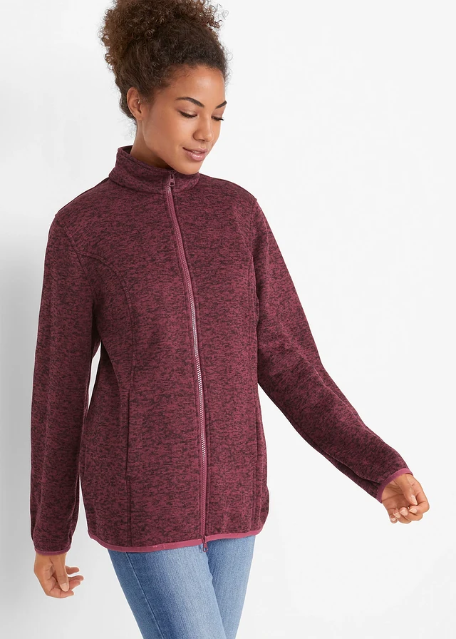 3-in-1 outdoor jas met fleece binnenjas • zwart-rododendronrood • product-page.page-title-suffix