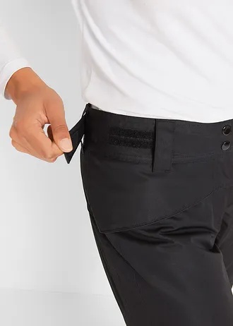 Lyžařské funkční termo kalhoty, voděodolné • černá • bonprix obchod