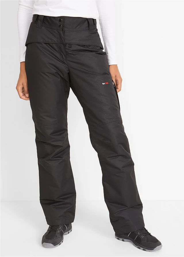 Pantalon de ski thermique et déperlant, Couleur: noir