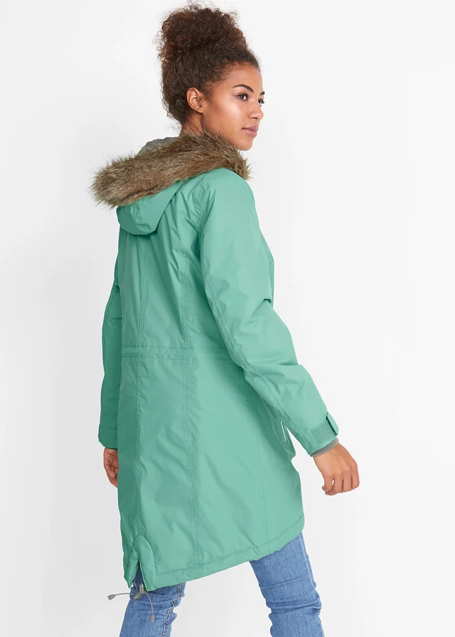 Manteau technique imperméable • vert sauge • product-page.page-title-suffix