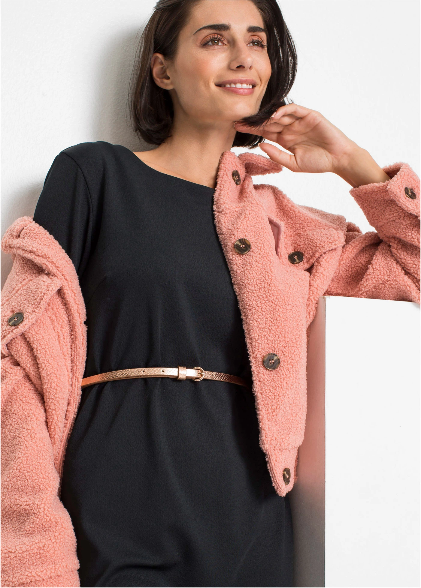 Komplet pasków z ozdobnym tłoczeniem (3 szt.) • złoty+różowe złoto+srebrny • sklep bonprix