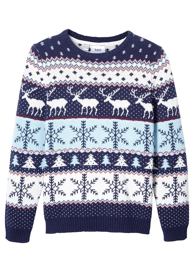 Pull garçon avec rennes