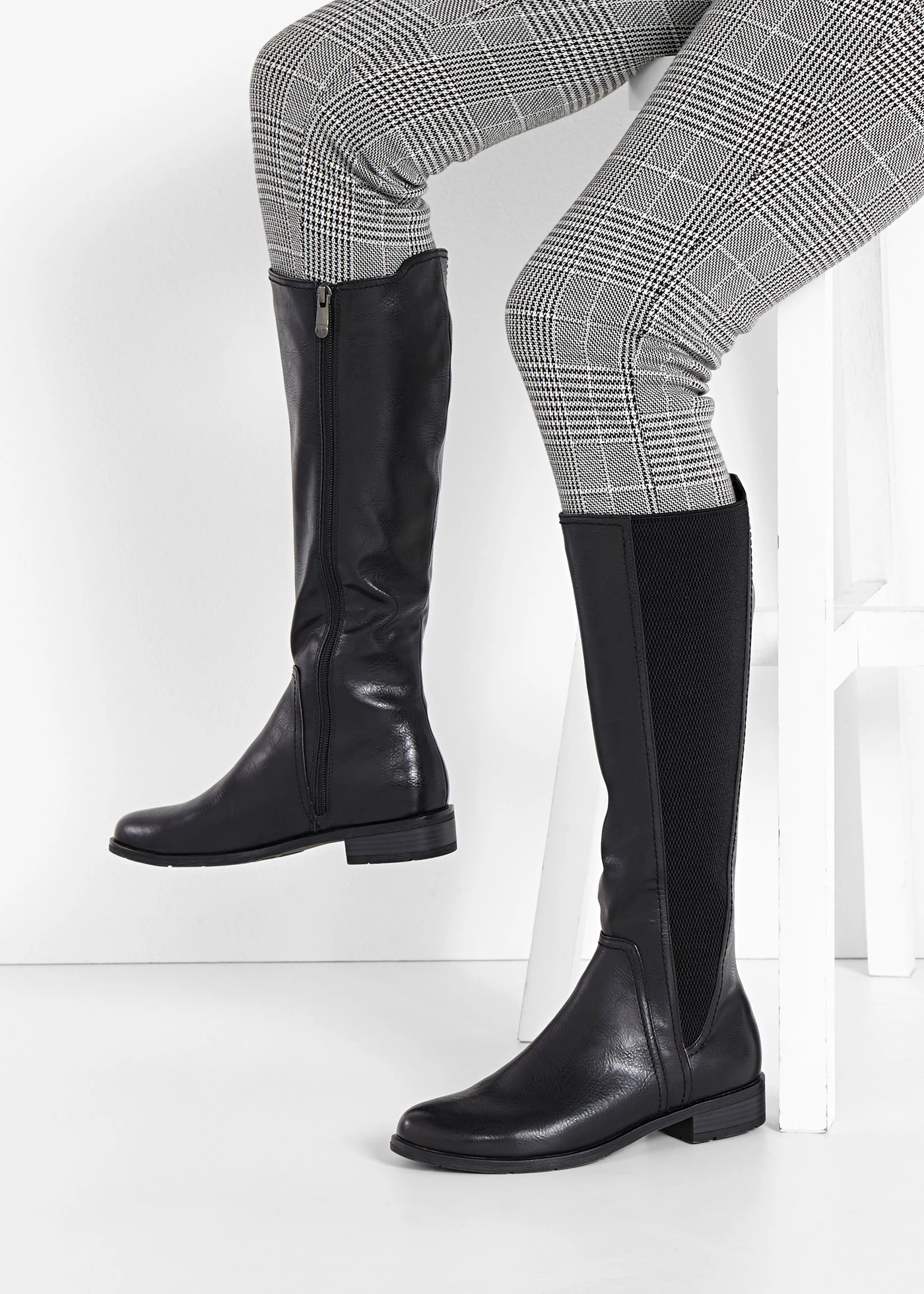 Cizme Marco Tozzi • negru • magazin bonprix