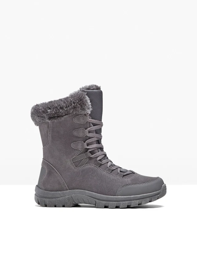 Veterboots met Tex-membraan, Kleur: donkergrijs