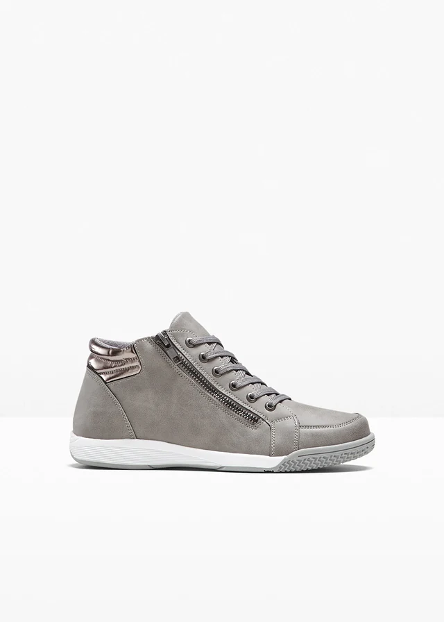 Hoge sneakers met ritssluiting