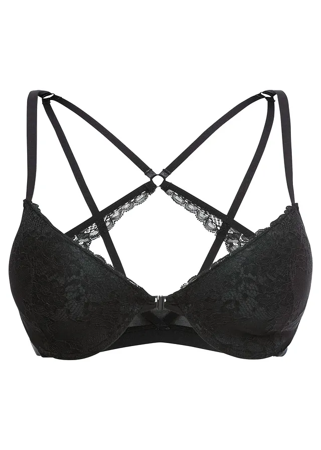 Sutien cu cupe și armătură, cu încheiere frontală