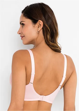 Sutien cu armătură cu plasă (set/2 buc.), culoare: negru/alb