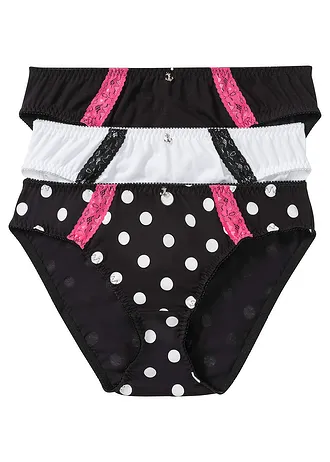 Slip (set van 3) met biologisch katoen