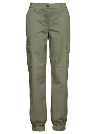 Cargo kalhoty z bavlny s podílem streče