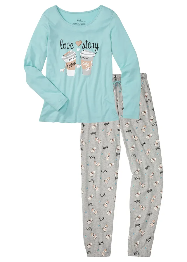 Pijama din bumbac bio