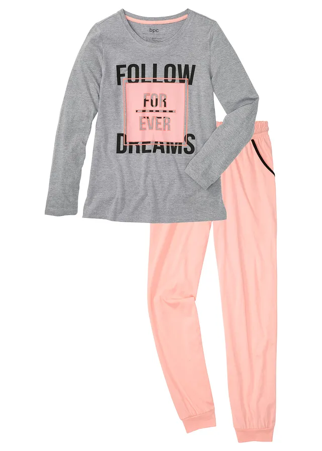 Pijama cu bumbac organic