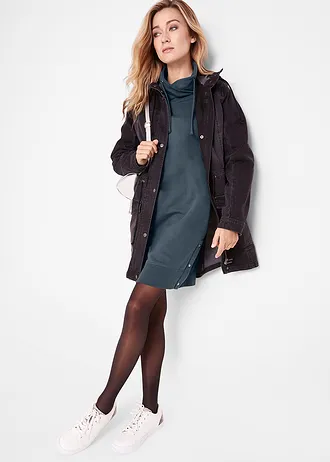 Mikinové šaty z čisté bavlny • noční modrá • bonprix obchod