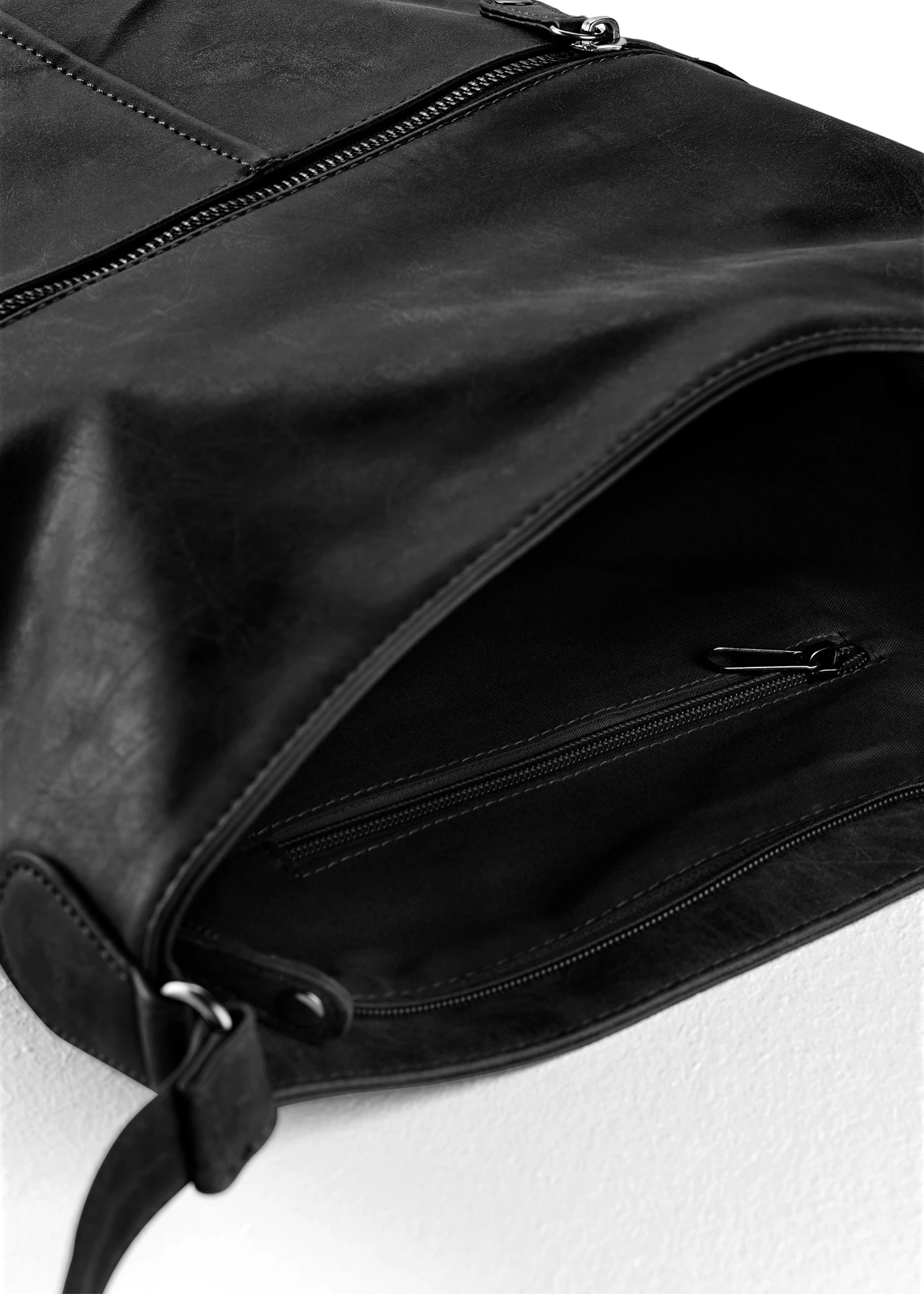 Handtas met verwisselbare riem • zwart • bonprix online shop