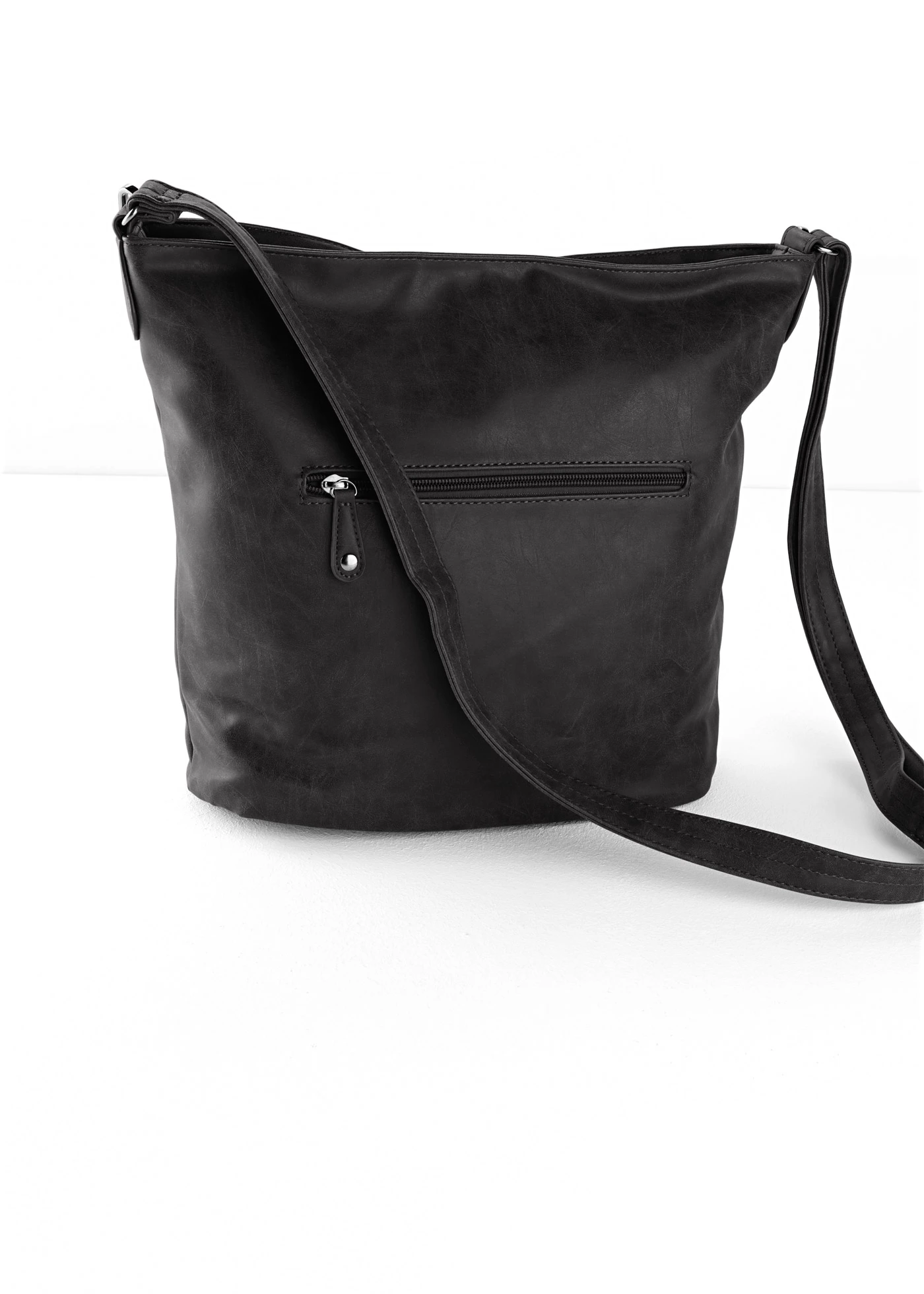 Handtas met verwisselbare riem • zwart • bonprix online shop
