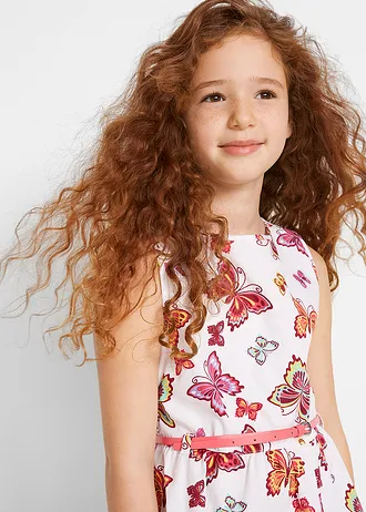 Šaty + pásek + bolerko (3dílná souprava) • bílo-světle pink • bonprix obchod