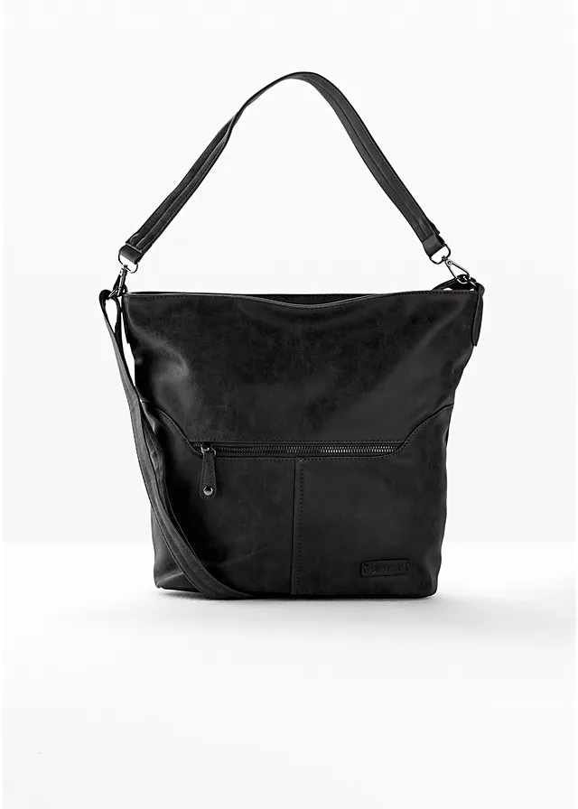 Sac à main avec bandoulière interchangeable • noir • Boutique bonprix