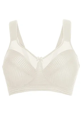 Minimizer bh zonder beugels met gewatteerde bandjes, Kleur: champagne