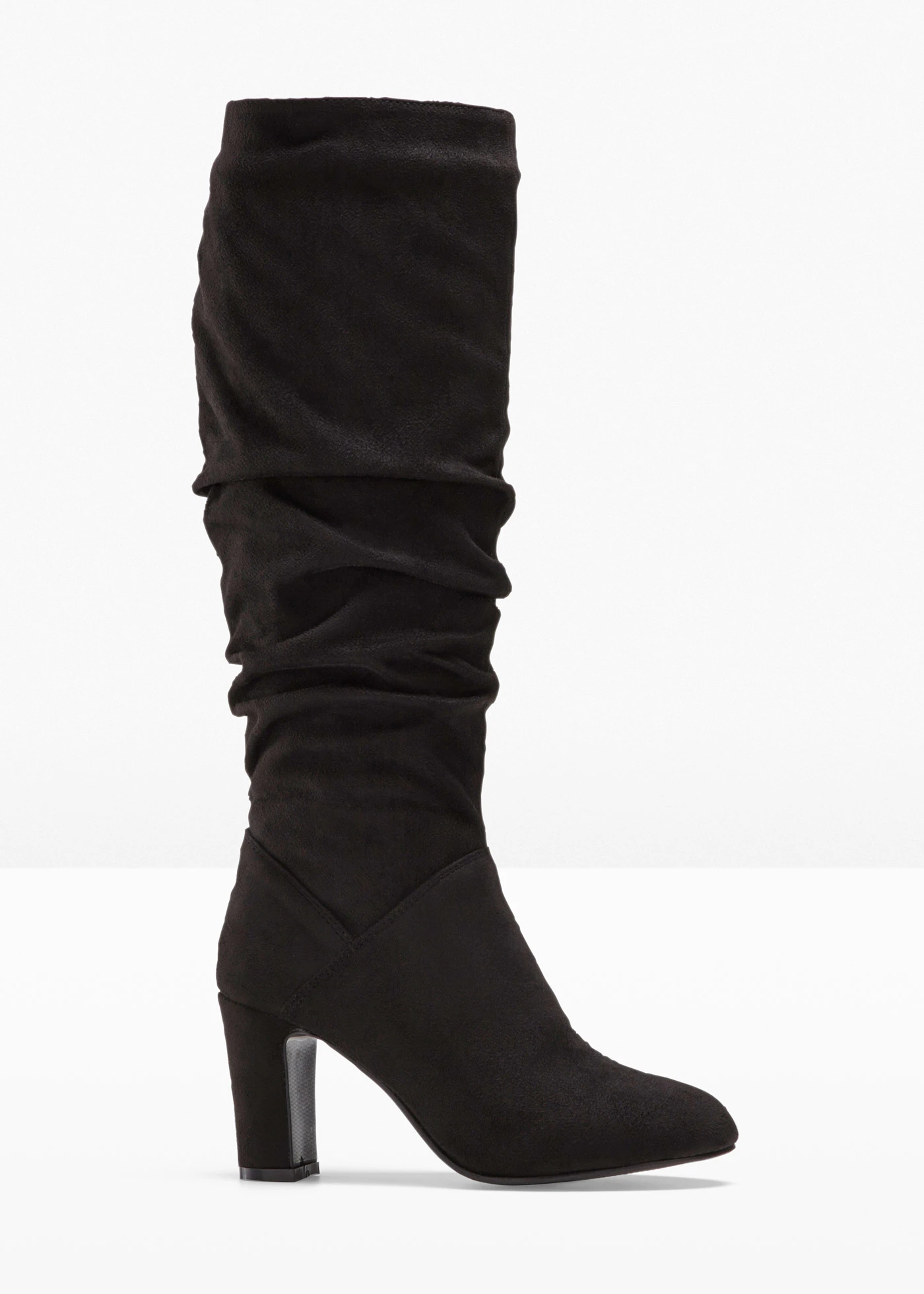 Bottes froncées • noir • Boutique bonprix