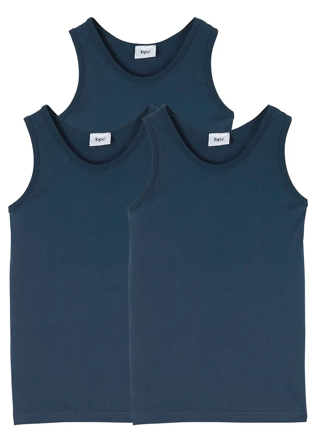 Maiou cu bumbac organic moale (set/3 buc.)