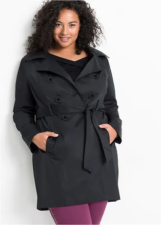 Trench, Couleur: noir