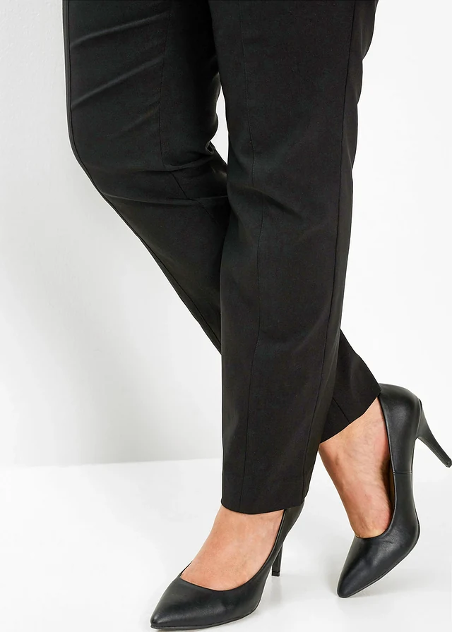 Stretch broek • zwart plus size • product-page.page-title-suffix