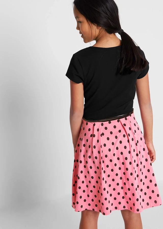 Robe en jersey • noir/rose vif • product-page.page-title-suffix