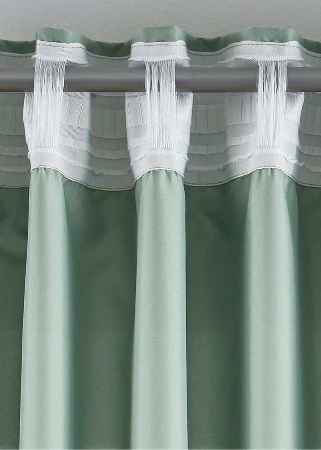 Lot de 2 rideaux en microfibre • vert tilleul • product-page.page-title-suffix
