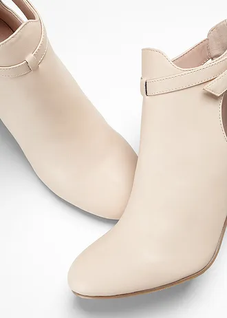 Enkellaarsjes • beige • bonprix online shop