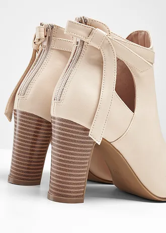 Enkellaarsjes • beige • bonprix online shop