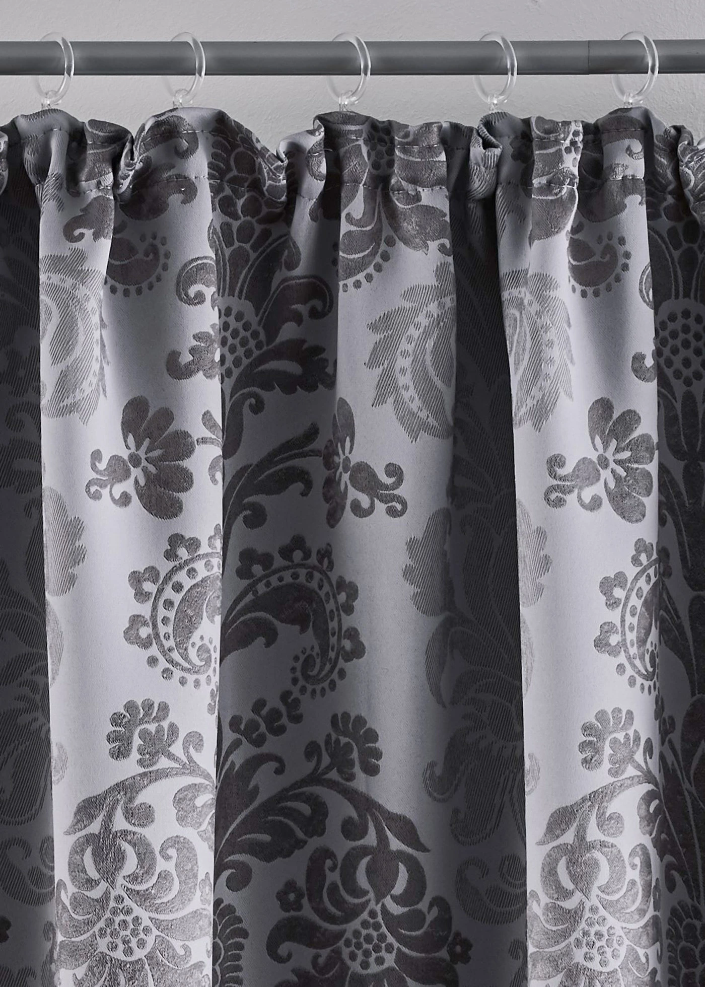 Rideau obscurcissant (1 pce), nombreuses tailles • gris/argenté • Boutique bonprix