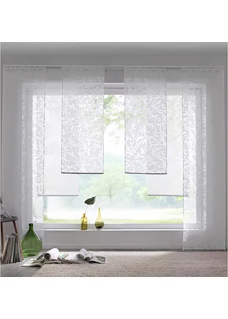 Posuvná záclona z lehkého voálu (1 ks v balení) • bílá • bonprix obchod