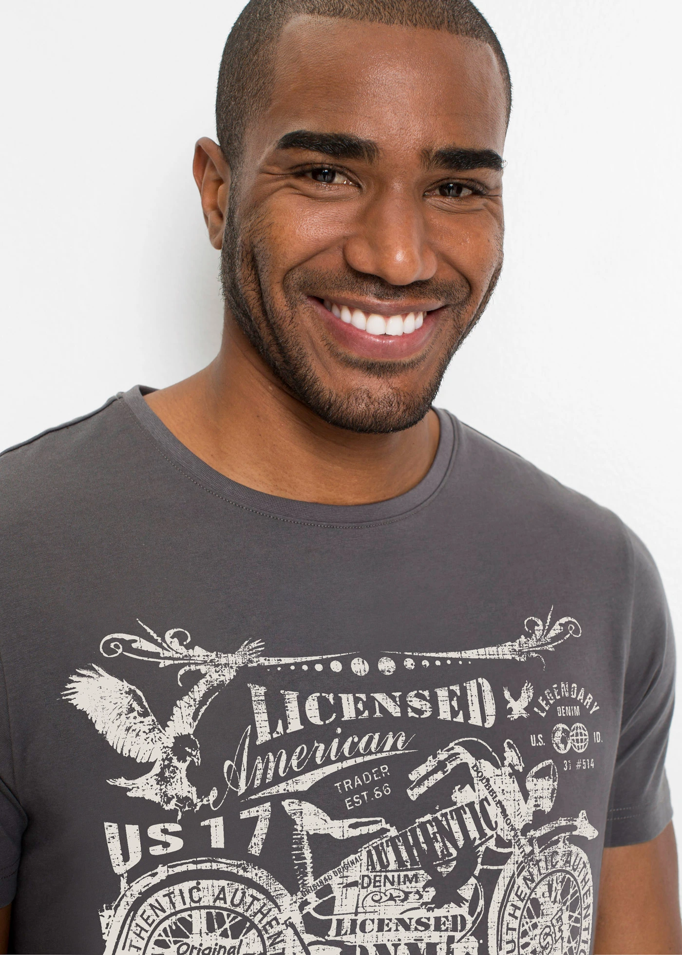 Tričko z čisté bavlny • břidlicově šedá • bonprix obchod