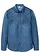 Slim fit spijkeroverhemd, lange mouw, Kleur: lichtblauw denim used