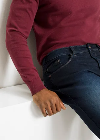 Blugi Regular Fit multi-stretch cu talie elastică, stretch • bleumarin denim • magazin bonprix