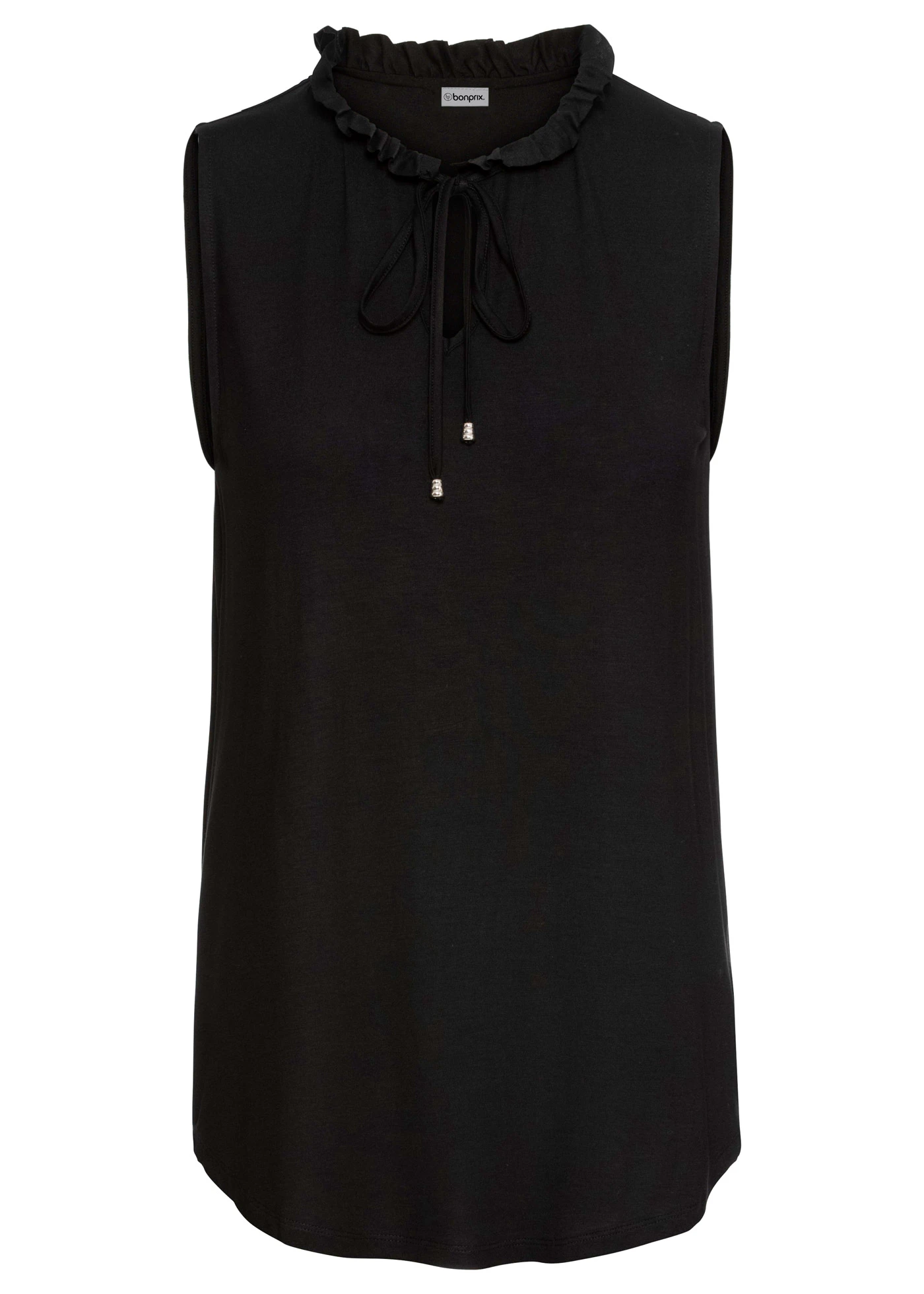 Top in een viscosemix • zwart • bonprix online shop