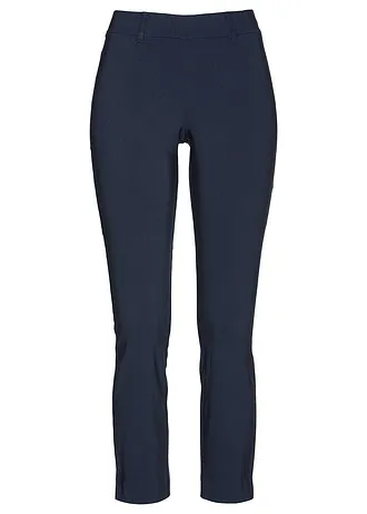 Pantalon 7/8 en bengaline • bleu foncé • Boutique bonprix