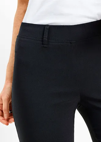 Pantalon 7/8 en bengaline • noir • Boutique bonprix